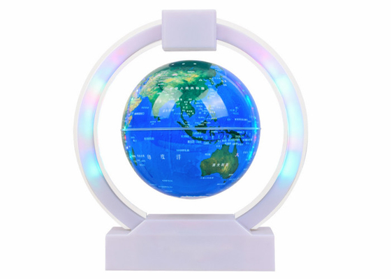Affichage faisant de la lévitation de flottement électronique blanc de globe de globe de lévitation magnétique