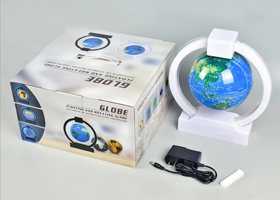 Affichage faisant de la lévitation de flottement électronique blanc de globe de globe de lévitation magnétique