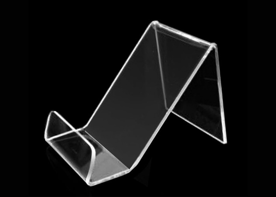 Film protecteur de téléphone portable éraflure acrylique faite sur commande de présentoir d'anti