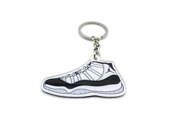 Bonne dureté de Keychain coupée par laser de porte-clés acryliques faits sur commande acryliques d'article de décoration