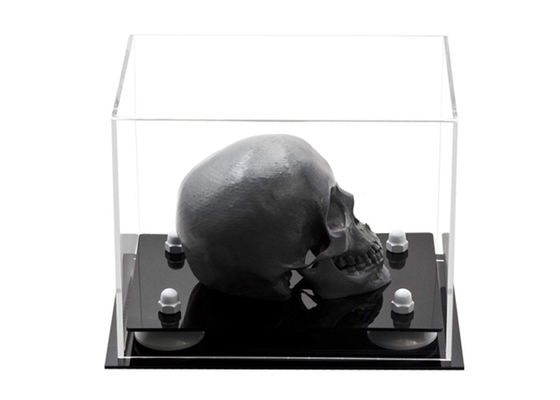 Vitrine acrylique faite sur commande résistante UV pour l'impression en soie de Collectibles
