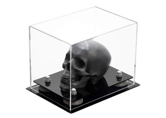 Vitrine acrylique faite sur commande résistante UV pour l'impression en soie de Collectibles