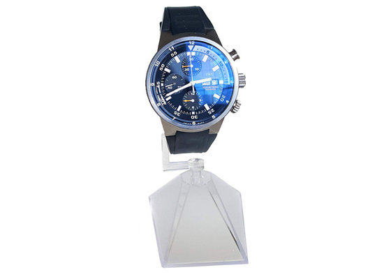 Plastique acrylique clair simple de support de présentoir de montre pour le magasin de détail