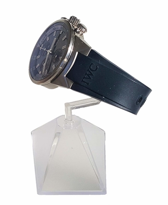 Plastique acrylique clair simple de support de présentoir de montre pour le magasin de détail