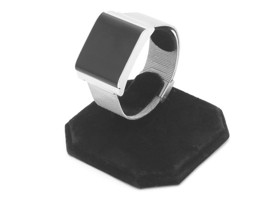 Support acrylique clair de montre de bracelet de bracelets d'affichage de support en plastique de support