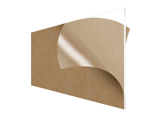 Laser coupant le panneau acrylique transparent de feuille de perspex en plastique clair épais