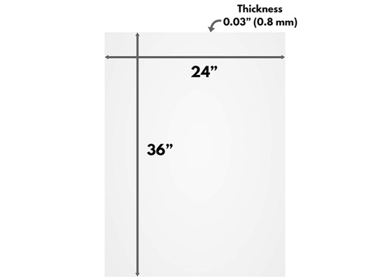 Remplacement acrylique de feuille du miroir ISO9001 de cadre d'affiche/de cadre de tableau