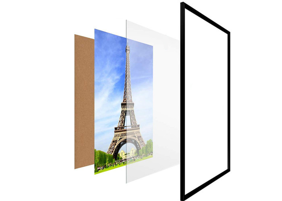 Remplacement acrylique de feuille du miroir ISO9001 de cadre d'affiche/de cadre de tableau