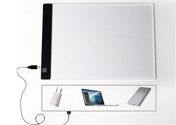13 pouces de LED de Portable ultra mince de découverte de caisson lumineux allument la boîte de dessin