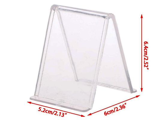 Magasin acrylique multifonctionnel de support d'étagère de support de chaussure de forme de v de présentoir de chaussure