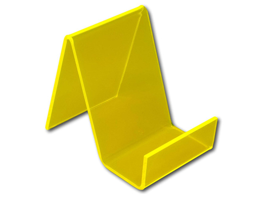 Petit présentoir acrylique de téléphone portable pour tenir des livres/plats/téléphone
