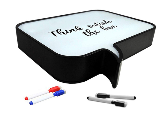 12 bulle blanche Lightbox de la parole de place de caisson lumineux de l'acrylique LED avec le câble d'USB