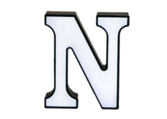 Les lettres acryliques adaptées aux besoins du client de 3D LED allument le Signage de lettre de LED pour la publicité