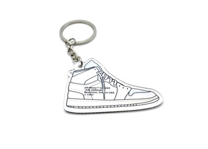 Bonne dureté de Keychain coupée par laser de porte-clés acryliques faits sur commande acryliques d'article de décoration