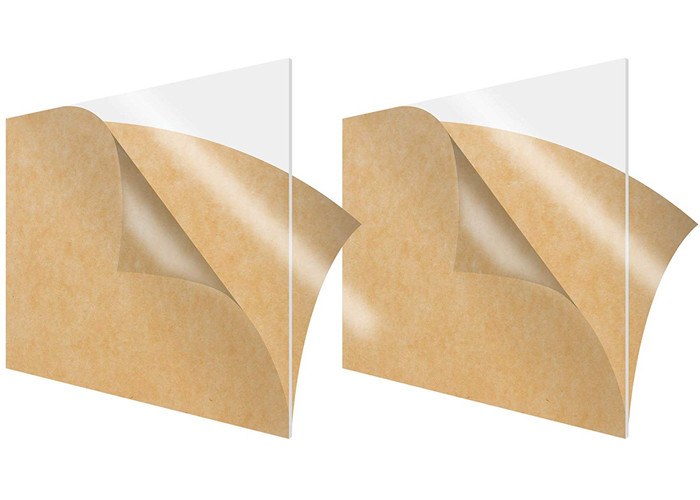 Papier stratifié 1/4&quot; d'affichage acrylique de feuille de fonte X 24&quot; X 48&quot; transparent clair